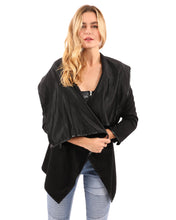 Load image into Gallery viewer, Bowmont Drape Collar Jacket - Yaze Jeans
