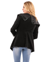 Load image into Gallery viewer, Bowmont Drape Collar Jacket - Yaze Jeans
