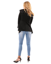 Load image into Gallery viewer, Bowmont Drape Collar Jacket - Yaze Jeans
