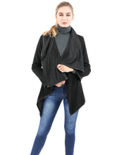 Load image into Gallery viewer, Bowmont Drape Collar Jacket - Yaze Jeans
