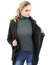 Load image into Gallery viewer, Bowmont Drape Collar Jacket - Yaze Jeans
