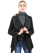Load image into Gallery viewer, Bowmont Drape Collar Jacket - Yaze Jeans
