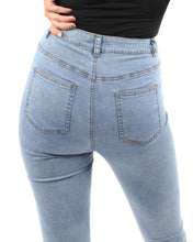 Load image into Gallery viewer, Dabney Skinny Crop Jeans - Yaze Jeans
