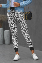 Load image into Gallery viewer, Leopard Cotton Pocketed Joggers - Yaze Jeans
