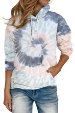 Load image into Gallery viewer, Multicolor Tie Dye Pattern Hoodie - Yaze Jeans
