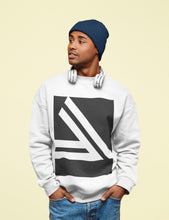 Load image into Gallery viewer, Men&#39;s Double Slanted Logo Crewneck Sweatshirt - Yaze Jeans
