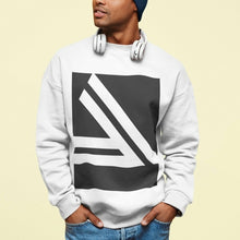 Load image into Gallery viewer, Men&#39;s Double Slanted Logo Crewneck Sweatshirt - Yaze Jeans

