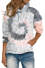 Load image into Gallery viewer, Multicolor Tie Dye Pattern Hoodie - Yaze Jeans

