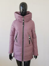 Load image into Gallery viewer, Casual hooded women winter coat parka Zipper pocket padded jacket coat - Yaze Jeans
