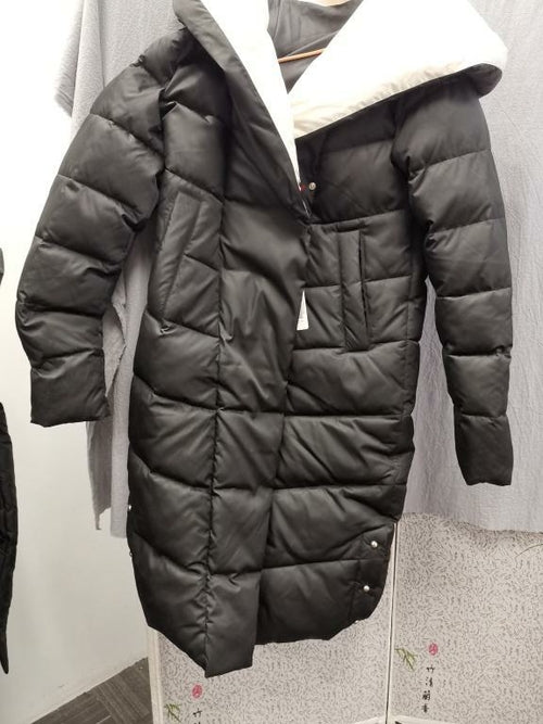 Hooded parkas coat women New warm cotton long winter coat jacket - Yaze Jeans