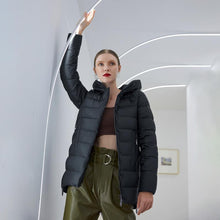 Load image into Gallery viewer, Women warm hooded winter coat women jacket casual parkas jacket - Yaze Jeans
