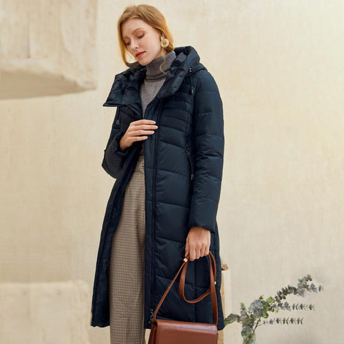 Warm Women Jackets With Elegant Parkas Jacket - Yaze Jeans