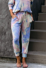 Load image into Gallery viewer, Multicolor Tie-dye Knit Lounge Set - Yaze Jeans
