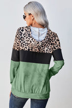 Load image into Gallery viewer, Tie Dye Colorblock Hoodie - Yaze Jeans
