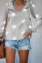 Load image into Gallery viewer, Star Print Hoodie - Yaze Jeans
