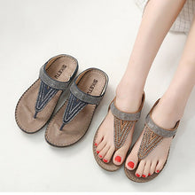 Load image into Gallery viewer, Casual Summer Hot Women Pu Leather Shoes Sandals - Yaze Jeans
