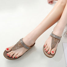 Load image into Gallery viewer, Casual Summer Hot Women Pu Leather Shoes Sandals - Yaze Jeans
