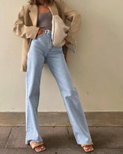 Load image into Gallery viewer, Casual Fashion Straight Leg Women&#39;s Jeans - Yaze Jeans
