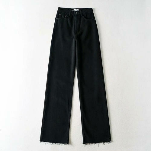 Casual Fashion Straight Leg Women's Jeans - Yaze Jeans