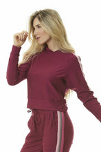 Load image into Gallery viewer, TAMISA CROPPED HOODIE - Yaze Jeans
