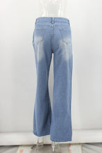 Load image into Gallery viewer, Women Loose Jeans High Waist Baggy Denim Pants Wide Leg Straight - Yaze Jeans
