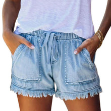 Load image into Gallery viewer, Womens Casual Shorts Summer Short with Pockets - Yaze Jeans

