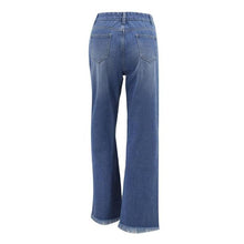 Load image into Gallery viewer, Women&#39;s Casual Denim Pants High Waisted Wide Leg Jeans - Yaze Jeans
