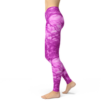 Load image into Gallery viewer, Jean Pink Batik Leggings - Yaze Jeans
