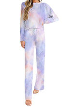 Load image into Gallery viewer, Tie-dye Print Loungewear Set - Yaze Jeans

