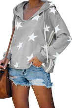 Load image into Gallery viewer, Star Print Hoodie - Yaze Jeans
