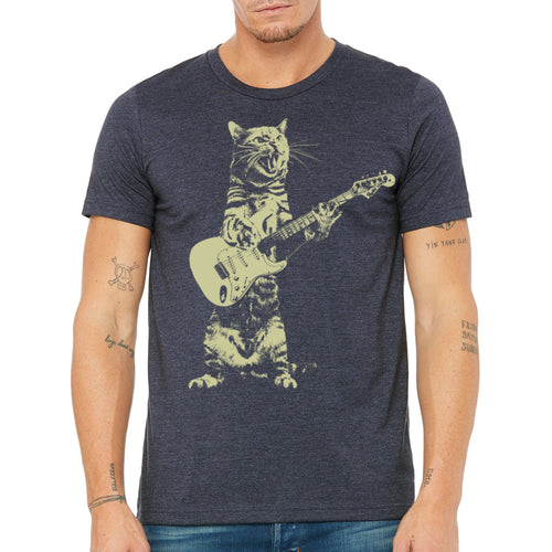 Cat Playing Guitar - Yaze Jeans