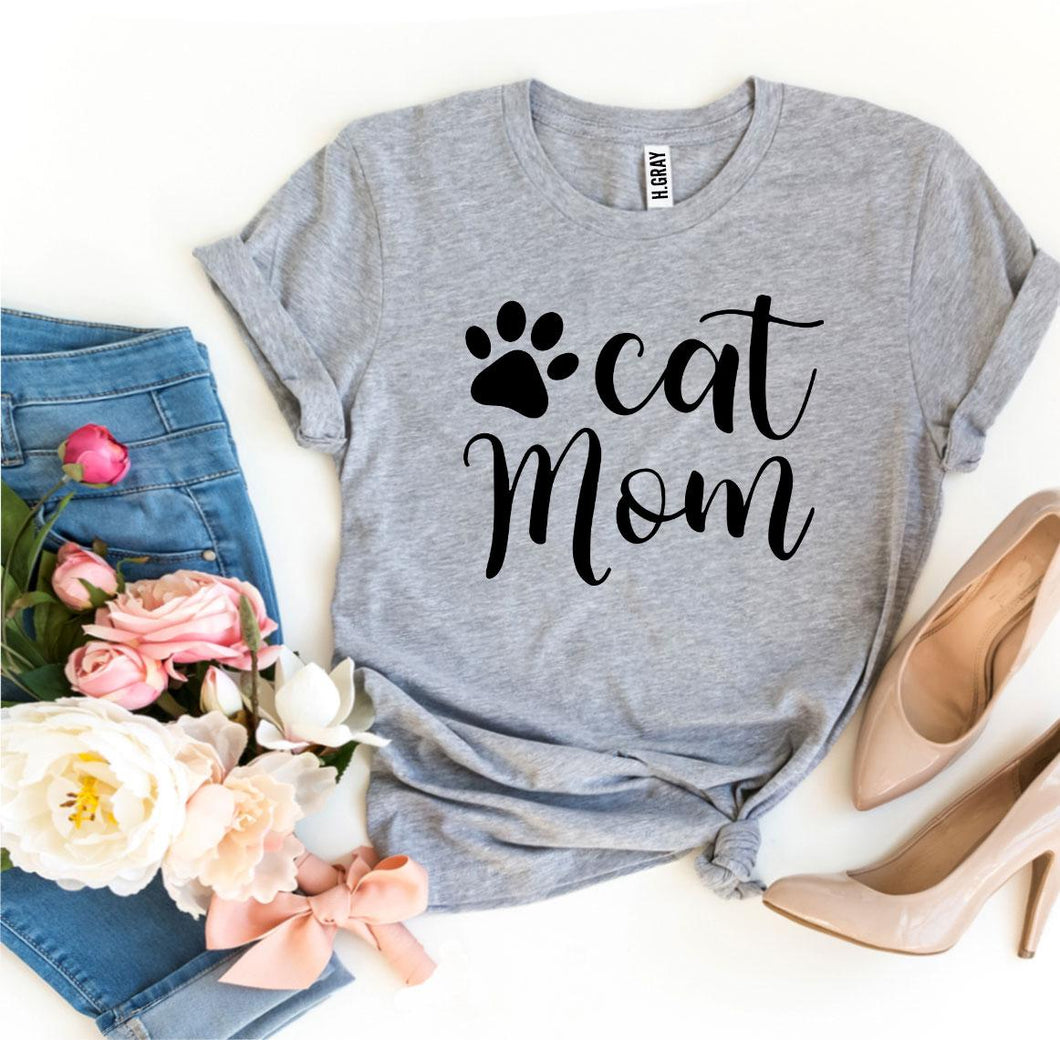 Cat Mom T-shirt - Yaze Jeans