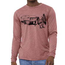 Load image into Gallery viewer, Chicken Pulling a Trailer Long Sleeve - Yaze Jeans
