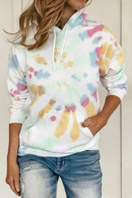 Load image into Gallery viewer, Multicolor Tie Dye Pattern Hoodie - Yaze Jeans
