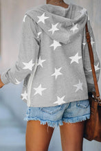 Load image into Gallery viewer, Star Print Hoodie - Yaze Jeans
