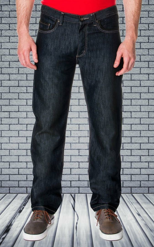 65 MCMLXV Men's Premium Denim Dark Wash Jean - Yaze Jeans
