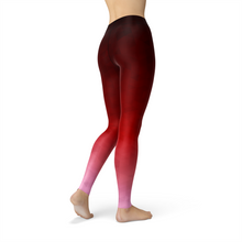 Load image into Gallery viewer, Jean Crimson Triangles Leggings - Yaze Jeans
