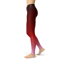 Load image into Gallery viewer, Jean Crimson Triangles Leggings - Yaze Jeans
