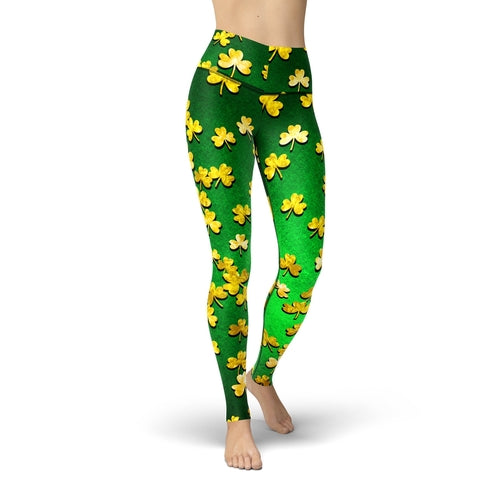 Jean Lucky Clover Leggings - Yaze Jeans