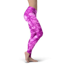Load image into Gallery viewer, Jean Pink Batik Leggings - Yaze Jeans
