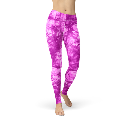Jean Pink Batik Leggings - Yaze Jeans