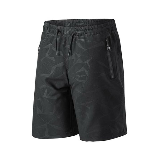 Men's Shorts Black Casual Loose Shorts Short Pants Sports - Yaze Jeans