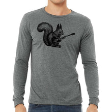 Load image into Gallery viewer, Squirrel Playing Guitar Long Sleeve - Yaze Jeans
